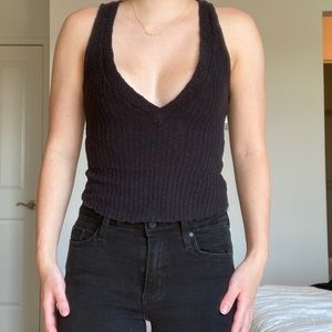 Casual Black Tank